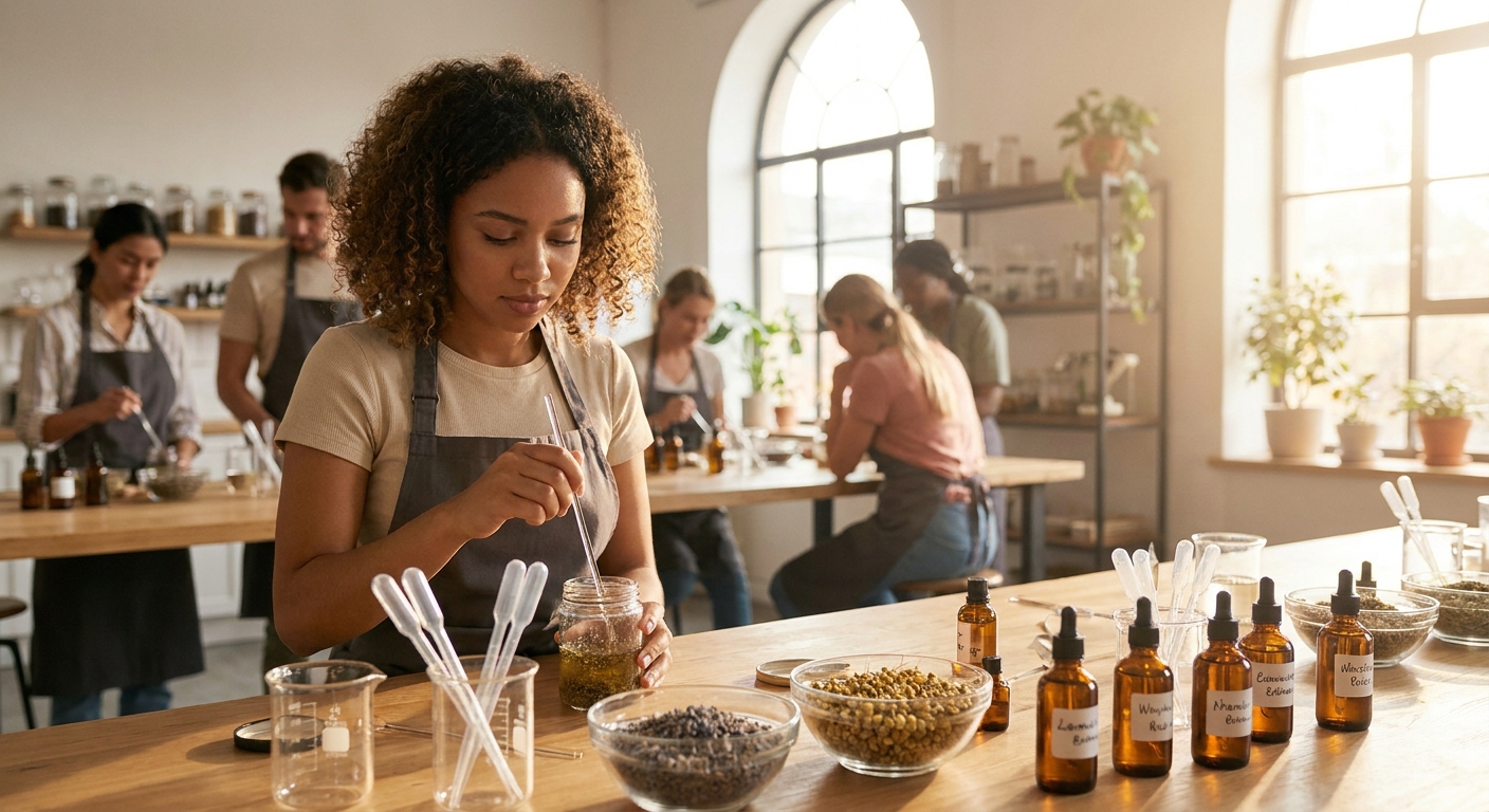 Les formations en cosmétique naturelle séduisent de plus en plus de futurs entrepreneurs