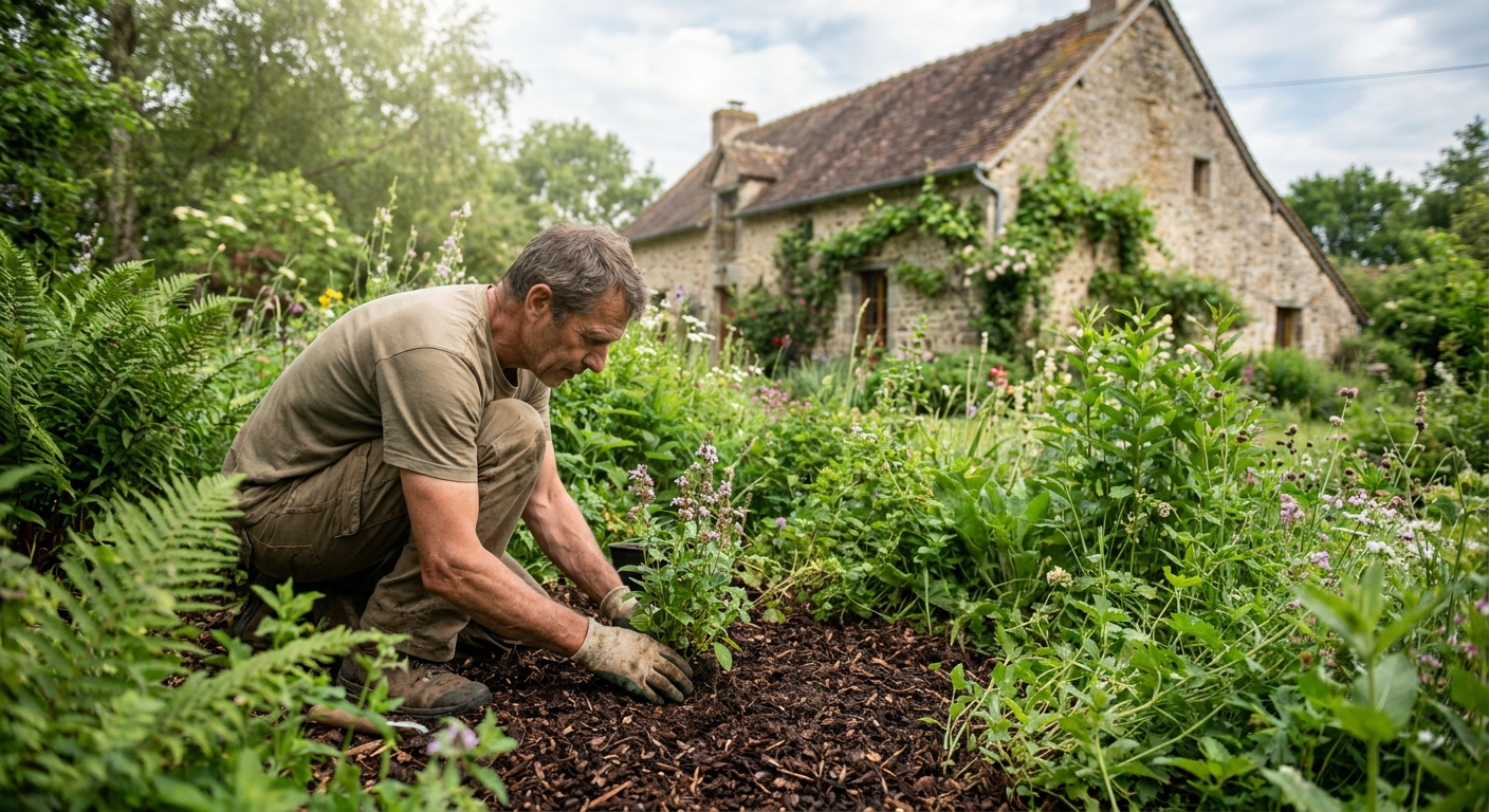 Un paysagiste qui jardine autrement dans la Sarthe : découvrez la démarche Alcea Éco-Paysage