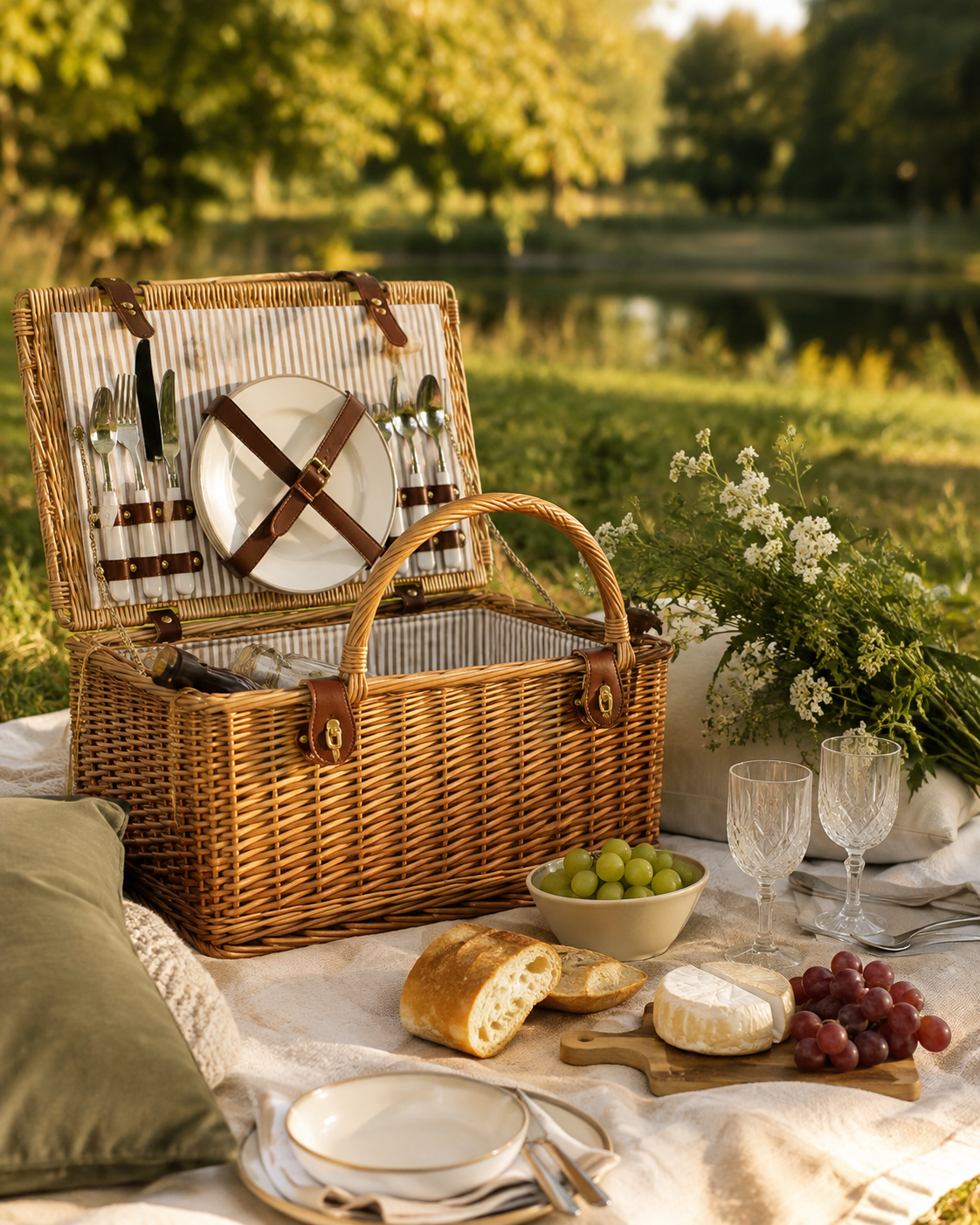 Le panier pique-nique, l'allié idéal de vos repas en plein air